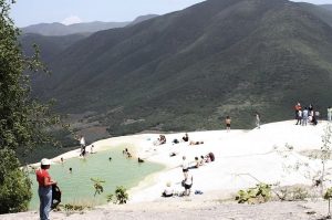 Balnearios de Hierve el agua, Oaxaca